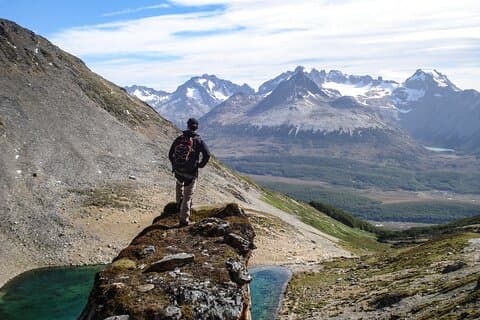 Turquoise Lagoon and Carbajal Hill Trekking from Ushuaia
