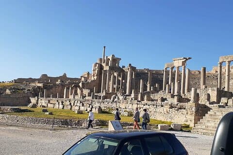 Tour guidato privato di Zaghouan, Thuburbo Majus e Dougga da Tunisi