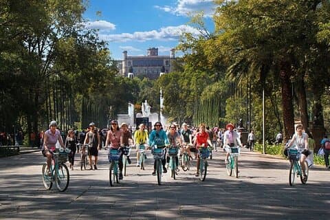 Private Chapultepec Park med guide på sykkel