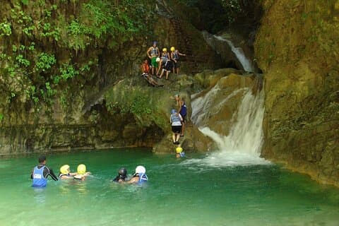 Tour di mezza giornata in 12 cascate di Damajagua da Puerto Plata