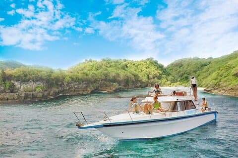 Gita in barca privata Bali → Nusa Penida