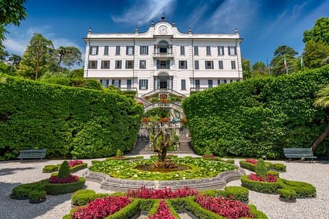 Tour of the Historic Villas of Lake Como: Melzi and Carlotta
