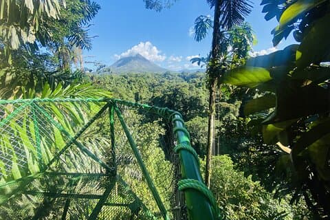 3 horas de experiência na floresta tropical em Arenal