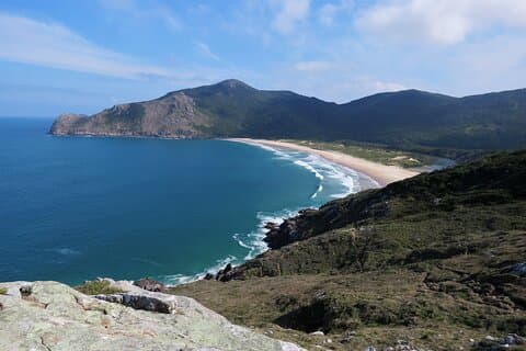 Trail through Lagoinha do Leste in Florianopolis