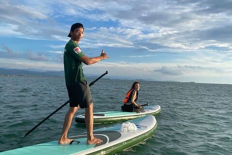 Stand Up Paddle Boarding At Tanjung Aru, Sabah