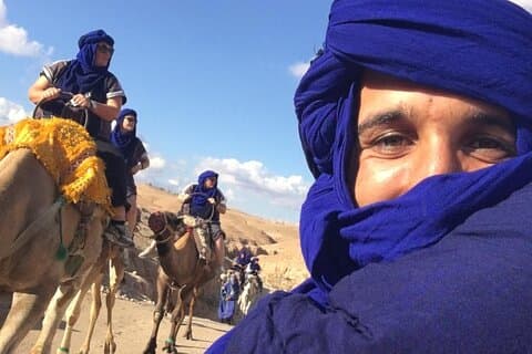 Van Marrakesh: dagtocht naar het Atlasgebergte met kameelrit