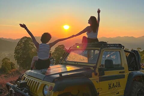 Jeeptour naar Mount Batur