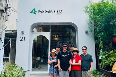Pandanus handtekening 90 minuten voor 2 met One-Way Da Nang Transfer