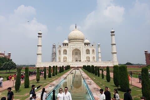 All-inclusive dagtrip naar Taj Mahal en Agra Fort vanuit Delhi