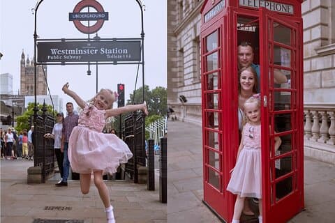 London Westminster mit Big Ben Privates Fotoshooting 30 min