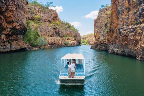 Katherine Gorge Cruise & Edith Falls Excursão de um dia de Darwin