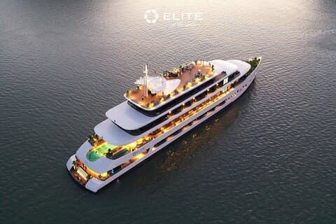 Elite of The Seas - Top Vip luksuskrydstogt i Halong Bay (2D1N)