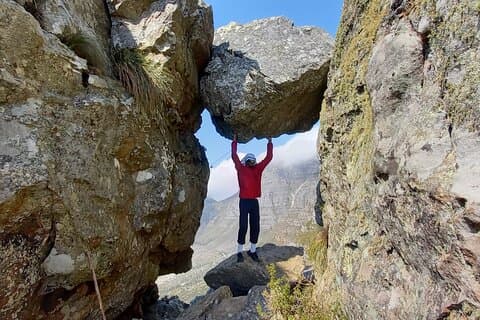 Table Mountain Hike via India Venster at Sunrise