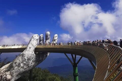 Golden Bridge - Marble Mountain- Monkey Mountain-PRIVAT TRANSFER