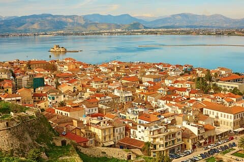 Mykene, Epidaurus og Nafplio Heldags V.R audio guidet tur
