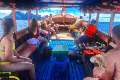 Lanta 4 Islands turné (Longtail båt)