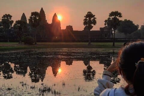 Tour privato dell'alba di Angkor Wat (5 ore : Bayon & Ta Prohm)