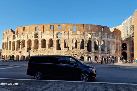 Hoogtepunten van Rome Privé dagtour door Mercedes Minivan
