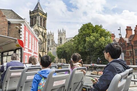 York Day tågtur från London inklusive Hop-on Hop-off tur