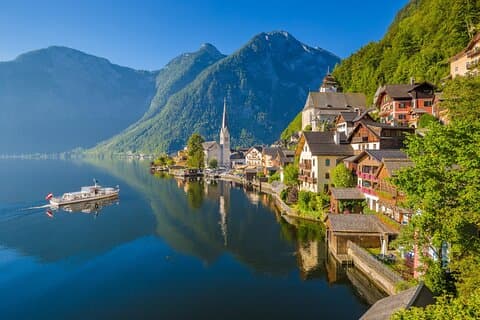 Viagem de um dia para pequenos grupos a Hallstatt saindo de Viena