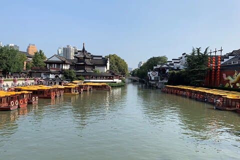 Privat dagstur i Nanjing til den gamle bymuren, Chaotian Palace, Qinghuai-elven