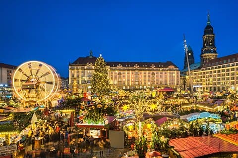 Private Custom Volledige dagtour - Kerstmarkt Dresden & Bastei Saksisch Zwitserland