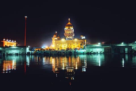 Visita nocturna privada de Delhi Tour 4 horas