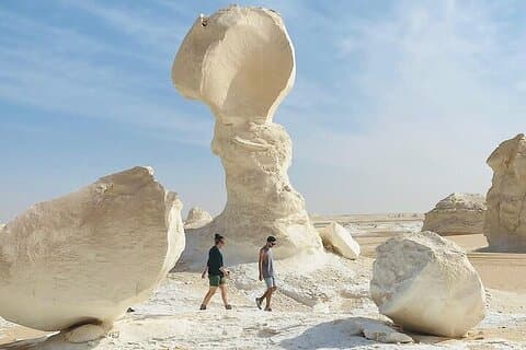 2 Days Private Tour in the White Desert of Egypt from Cairo
