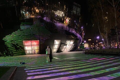 Visite architecturale en soirée à Rotterdam