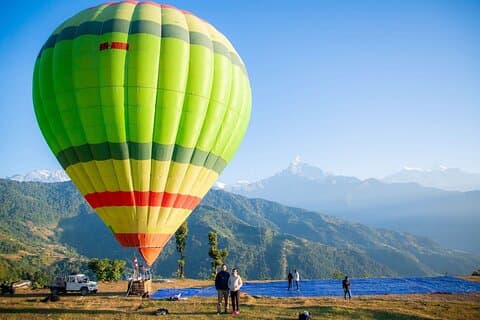 Pokhara: Varmluftsballongtur i Pokhara