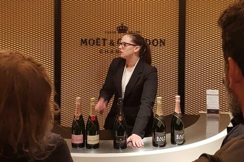 Moet et Chandon Tasting and Fun Private Tour in Champagne