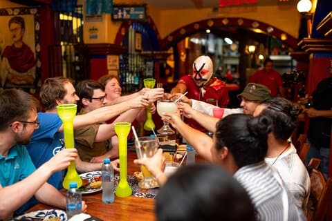 Lucha Libre, Tacos, Margaritas, Tequila och nattmarknadstur