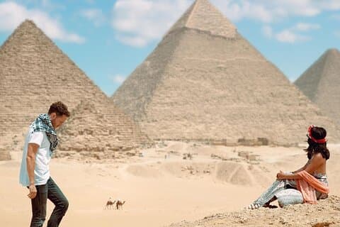Private Cairo Tour vanuit Hurghada met bezoek aan Bazaar