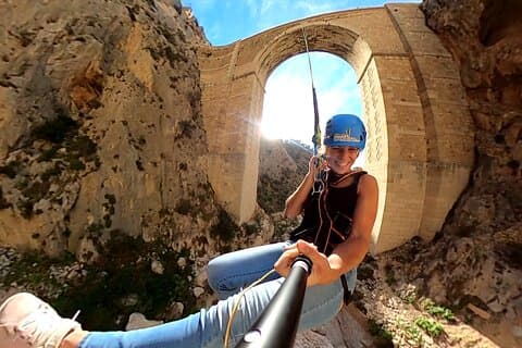 Brugspringervaring in Mascarat, Altea