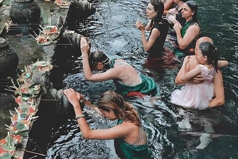 Visite d'Ubud avec le temple de l'eau bénite de Tirta Empul