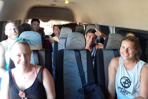 Shuttleservice van El Tunco naar Antigua of El Paredón
