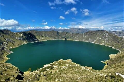 Heldagstur til Quilotoa Lagoon, Ecuador.