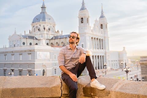 Sessão fotográfica em Madrid com um fotógrafo profissional.