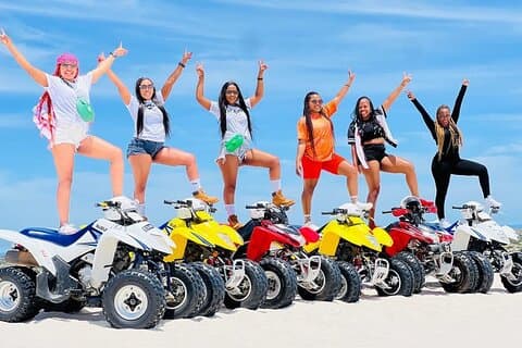 Quadfahren in den Atlantis Dunes Kapstadt und Fotoshooting