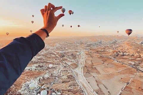 Luftballong Cappadocia
