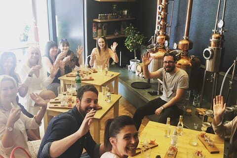 Edimburgo : degustazione di Gin Distillery e tour al South Loch Gin