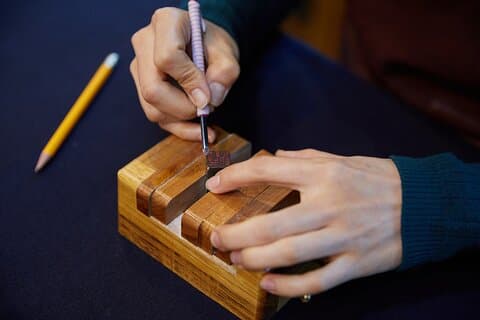 Snijd Uw Persoonlijke Koreaanse Stone Seal met Jeongju in Insadong
