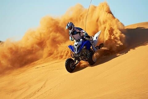 Expérience Qatar ATV et Quad Bike avec sandboard