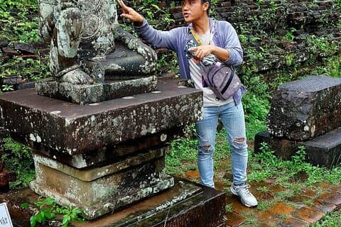 My Son Early Morning Tour with Nguyen