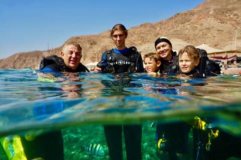 Private Tauchtour mit Transport und Guide