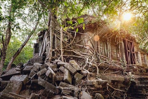 Private geführte Tour von Siem Reap zum Tempel Beng Mealea