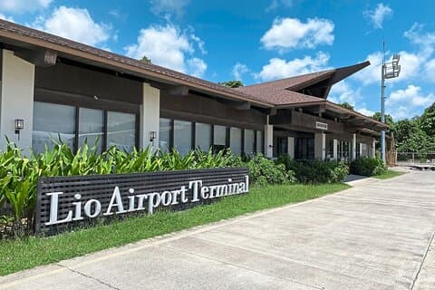 Traslados al aeropuerto de El Nido (Lio)