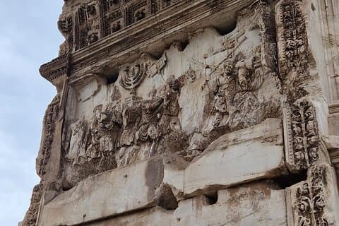 Tour privato ebraico: Colosseo, Arco di Tito e Foro Romano