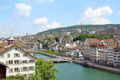 Privat direkte overføring fra München til Zürich, engelsktalende sjåfør