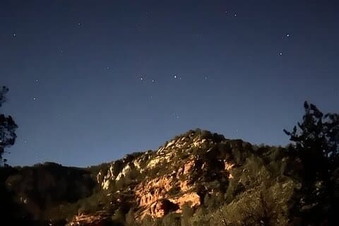 PRIVÉ Sedona Jeep Tour 4X4 sterrenkijken Tour 's nachts